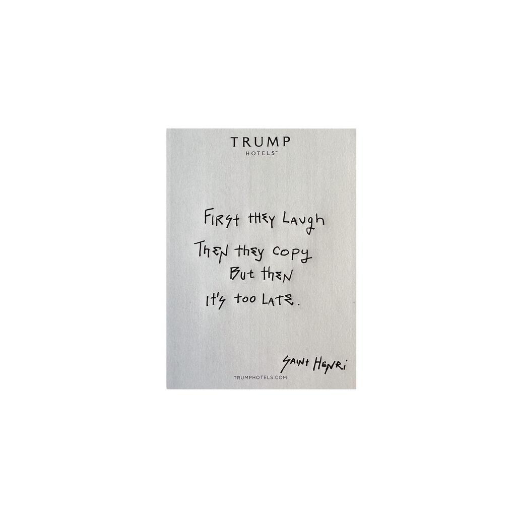 Trump x Saint Henri " Too Late "