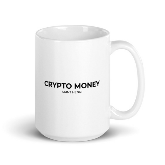 Motivational Ceramic Mugs Crypto Money