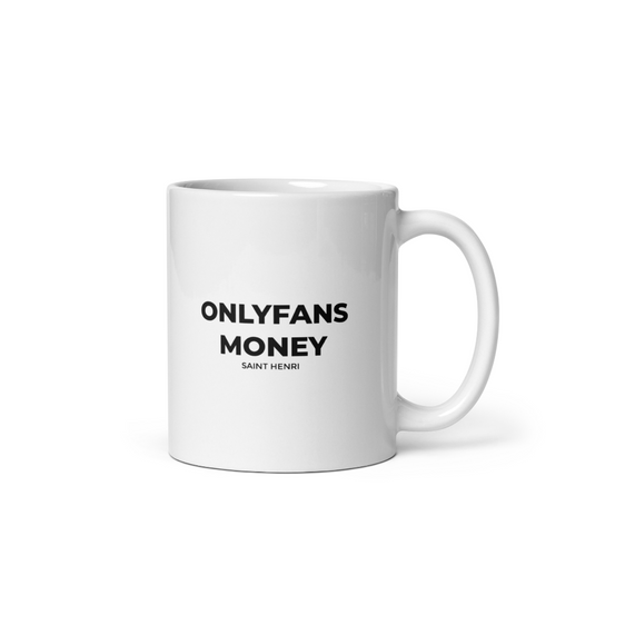 Motivational ceramic mugs Onlyfans Money by saint henri